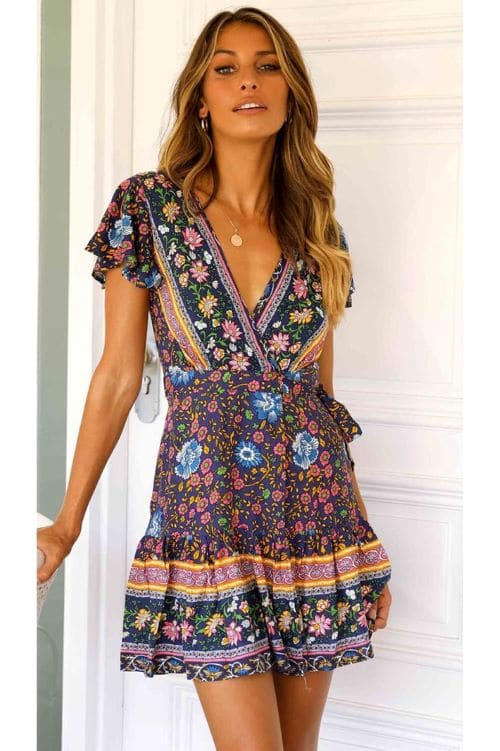 Tina Dress - October Blue | Online Fashion Shopping SA