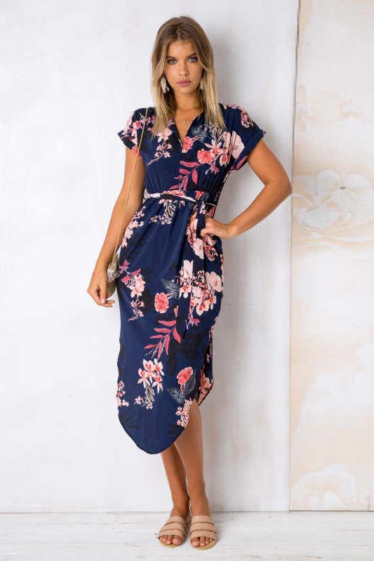 Kimberley Dress - October Blue | Online Summer Fashion SA